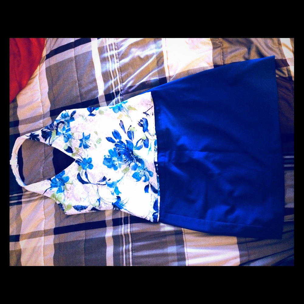 NWOT Halter top/Skirt Set